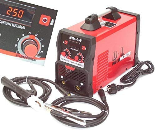 Inverter E-Hand Schweißgerät MMA 250A Elektrodengerät 13962 Elektrodeninverter AWZ