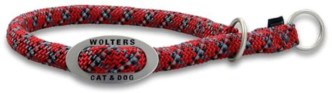 Wolters Schlupfhalsband Everest reflektierend, Farbe:rot/schwarz, Größe:30 cm x 9 mm