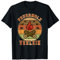 Feuerholz Verleih Forst Landwirt Geschenke Vintage Brennholz T-Shirt