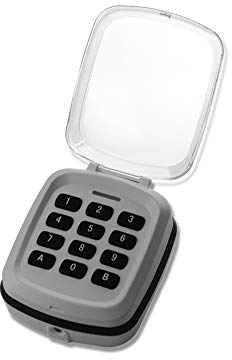Funk-Codetaster Schellenberg kompatibel SMART Drive 10 & 14 mit 433 MHz Codetaster Codeschloss Zahlenschloss Zahlencode