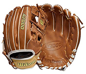 WILSON Herren 2022 A2000 1787 (IF) Baseball, Saddle Tan/Blonde – Spin Control Handschuh, 11.75