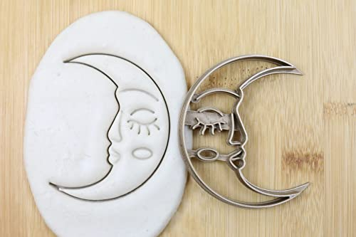 Mystische Mond cookie cutter Fondant Keksstempel/Ausstechform keksausstecher PLA ca.8cm