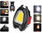 Wixann Multifunctional Keychain Emergency Light 500mAh,7 Light Modes Mini LED Lights,1000Lumens Waterproof Keyring Torch with Bottle Opener Red Warning Light Lifesaving Whistle Magnet Base