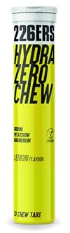 226ERS Hydrazero Chew Salts, Electrolitos Masticables, Limón 1 x 13 | electrolitos esenciales, reposición electrolitos, sodio, potasio y magnesio, función muscular y nerviosa, sin gluten, vegano