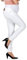 Milano - Jean Grossesse et Femme Enceinte, Coupe Slim Bandeau Haut Stretch et Confortable - Idèal Tout au Long de Votre Maternité (XS - 36, Blanc)