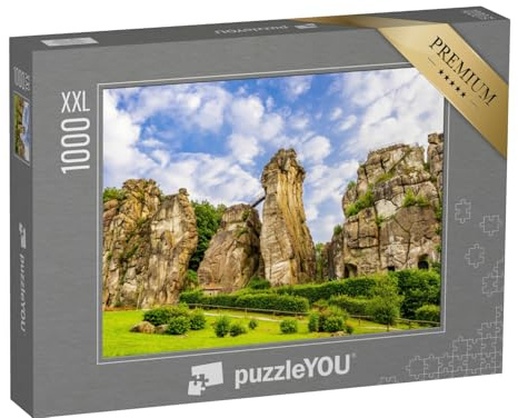 Puzzle 1000 Teile XXL „Externsteine im Teutoburger Wald“
