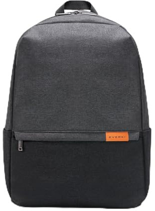 Everki Everyday Leichter Laptop Rucksack 15,6-Zoll, Set mit Kabeltasche, Wasserabweisend, Grau, 23 L