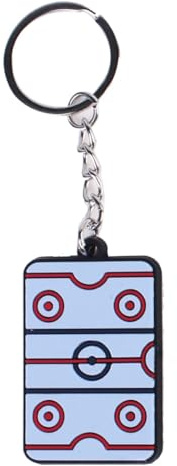 Pjeghbvop Eishockey-Sport-Schlüsselanhänger, Cartoon-Wintersport-Anhänger, Schlüsselanhänger, Autoschlüsselhalter, Taschenanhänger, Handtaschen-Zubehör