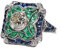 Lehourmast Ring Ringe Damen Bijouterie Herren Herzringe Für Männer 8 Cr6130Xs