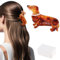 YARIEW Petites pinces à cheveux teckel pour femme - Pinces à cheveux pour cheveux fins - Antidérapantes en acétate - Accessoires pour cheveux de chien - Pour Noël