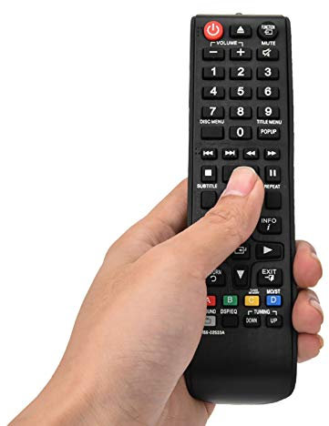 UPALDHOU AH59-02533a Blue Ray Fernbedienung Ersatz - Langlebiges ABS -Material, Keine Paarung Erforderlich, Funktioniert Wie Original Fernbedienung für das Heimkino System