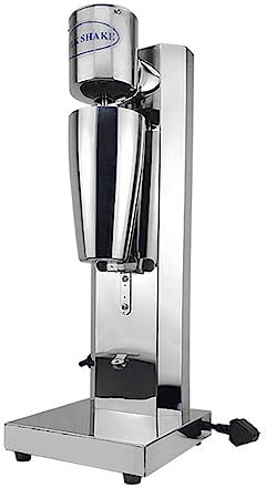 Milkshake Maker Mixer 2 Speeds Electric Milk Shaker Machine Drink Mixer Stainless Steel Milkshake Machine Frappe Mixer Protein Shaker Blender For Smoothie Milk Frother Coffee Foamer Milk Tea Cocktails