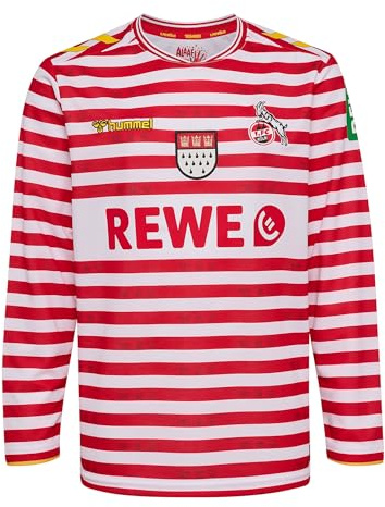 hummel 1. FC Köln Karneval Trikot Langarm 2025/2026 Kids Weiß Kinder