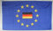 Buddel-Bini Flagge Fahne ca. 90x150 cm : Europa mit Deutschland mittig Europaflagge Europarat