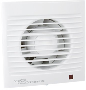EnviroVent Profile100T 4 100MM Toilet Extractor Fan with Timer