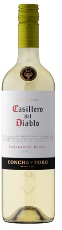 Casillero del Diablo Sauvignon Blanc White Wine | Chile, Fresh & Fruity (Case of 6 x 75cl)