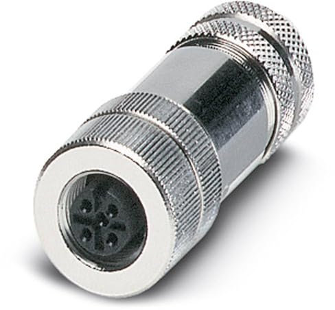 Phoenix Contact SACC 20 M12 Rundsteckverbinder Stecker 5-polig / 4.0A Kabelmontage, Schraubanschluss IP 67