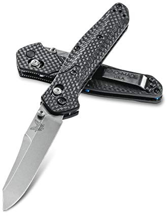 Benchmade 940–1 oSBORNE, aXIS carbone, cPM s90 v plain edge