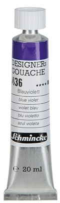 Schmincke Designers Gouache Blauviolett, 20 ml-Tube, 25 463 007