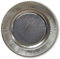 EX.TRA. Piatti Piani di Carta a Righe Argento Metallizzato Lucido 32,4 cm 4 Pezzi