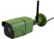 Green Feathers Outdoor Wi-Fi Bullet Waterproof Wildlife CCTV 1080p HD Camera with Night Vision, SD Recording, Motion Detector and Audio (3rd Gen)