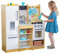 KidKraft Cuisine Enfant en Bois Fresh Harvest, Dinette incluant Accessoires, ustensiles, Distributeur de glaçons, Jeu d'imitation, Jouet Enfant dès 3 Ans, 10065