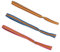 PACK DE 3 PULSERAS DE TELA BANDERA DE ESPAÑA - Talla única ajustable (Beige, rosa y celeste)