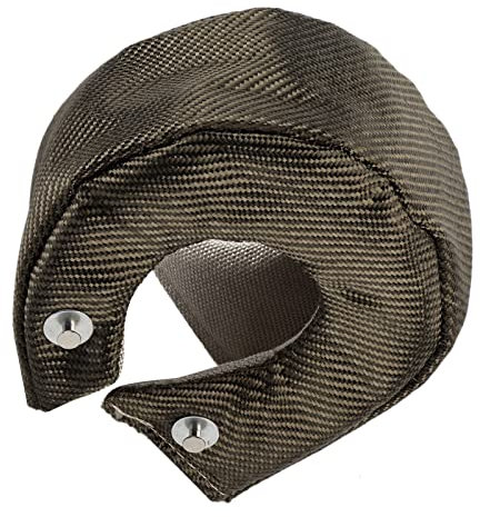 Single Titanium Turbo Heat Shield Blanket Barrier Turboladerabdeckung T3 GT35 GT37 GT40 GT42 Bouclier Thermique T3 Single Titanium Turbo Cover Hochtemperatur-Turbo-Hitzeschild
