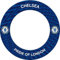 FOCO Offiziell lizenziertes Chelsea Football Club The Blues FC Dartscheibe und Darts Surround Pride of London, Gelb (SU177)