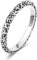 QIKAOLA 925 Sterling Silber Frauen Ringe: Mond Stern Evil Eye Bunte Vintage Cubic Zirkonia Stapelbare Statement Ringe für Frauen Größe 6-9