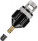 OAAO 1 Pc Black Air Valve Adapter, Inflatable Boat Pump, Men's Sup Adapter, Air Pump Adapter for Canoes, Inflatable Boats, Etc.
