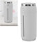 Aromatherapy Diffuser Humidifier, Mini Humidifier Compact Portable USB 7 Colors Light for Office Desk Bedroom Car Air Camping (White)