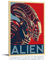 HTPOSDE Poster mit Alien-Science-Fiction-Horrorfilmen, Leinwandgemälde, Wandkunst, Bild, Heimdekoration, Druck für Schlafzimmer, Wohnzimmer, 40 x 60 cm, Rahmenstil