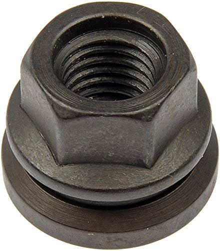 Dorman 611-196 Wheel Nut M14-2.0 Flanged Flat Face - 21 mm Hex, 22.6 mm Length Compatible with Select Ford / Lincoln Models, 10 Pack