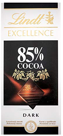 Lindt Excellence Schokolade, Edelbitter kräftig 85 % Cacao 100 g