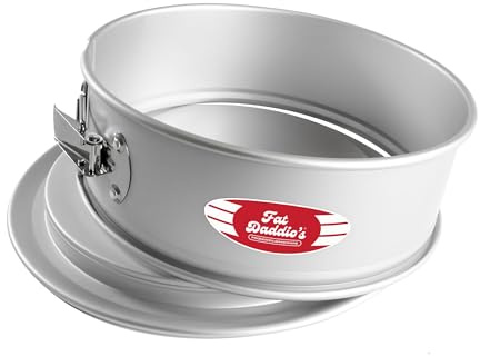 Fat Daddio's PSF-113 - Molde desmontable de aluminio anodizado, 27,9 x 7,6 cm