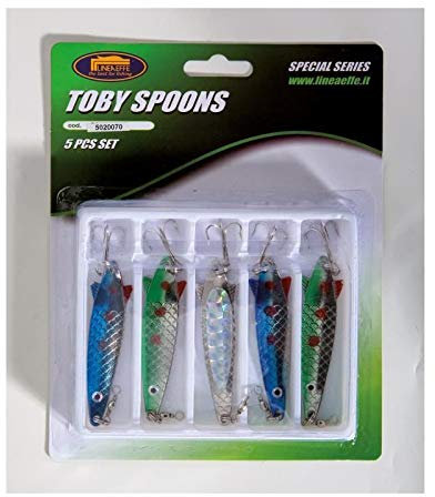 Toby - Señuelo Ondulado (12 g, 5 Unidades)