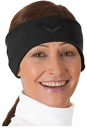 Trigema Damen 555553 Stirnband, Schwarz (Schwarz 008), Medium (Herstellergröße: 2)