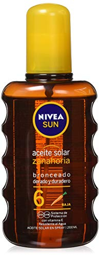 Fp 6 Aceite Solar Spray. Protección Baja