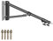 NEEWER Wandmontage Boom Arm mit Dreieck Basis für Fotografie Studio Video Stroboskop Licht Monolight Softbox Schirm Reflektor, 180 Grad Rotation, Max Länge 70,8 Zoll/180cm (Schwarz)