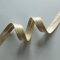 2 metres of Gold Coloured Shiny Metallic Lurex bias Binding Tape - Glitter Effect - 18mm Wide (Gold)