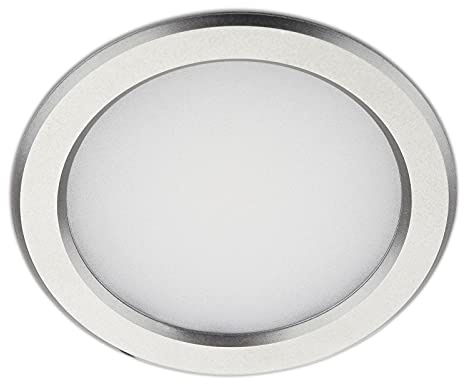 Domus Line LED Einbaustrahler STELLA Einbau-Ø 68 mm 2.5W warmweiß 2700 K | 12V Micro12 Edelstahloptik von SOTECH