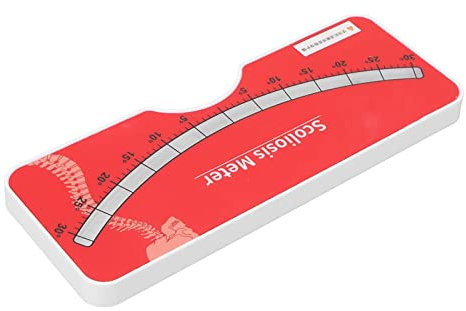 VEXIGO Pocket Scoliometer Medical Measuring Device, for Measuring S Alignment back spine alignment Medical Evaluation Measuring