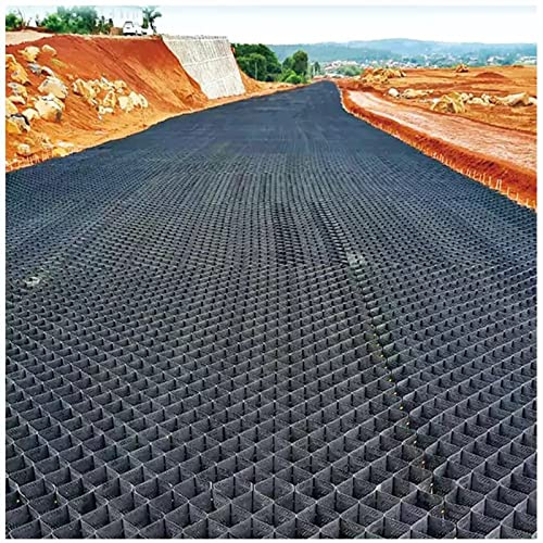 Stabilisateur de Gravier Pavés De Gravier Pour L'allée, Grille Géologique De Support De Chaussée En Nid D'abeille, Grille De Sol Utilisée Pour L'emplacement D'un Camping-car ( Color : WxL , Size : 200