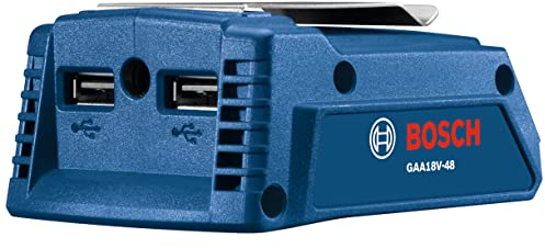 BOSCH GAA18V-48N 18V USB Portable Power Adapter, Blue