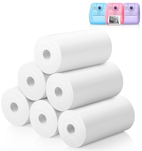Kids Camera Instant Print 6 Rolls Print Paper