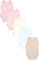 TupTam Body Neonato Senza Maniche 5 Pezzi – Body Bambina in Cotone, Perfetto per Estate o come Intimo, Bianco Ecru Beige Rosa Cipria Albicocca, 86