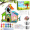 Bird Feeders,DIY Bird House Art Crafts Kit for Kids Ages 3-5 4-8 8-12,Build & Paint Your Own Wooden Bird House Feeder, DIY Wild Bird Feeders Art Activities Crafts for Children Boys Girls Gift Outdoor