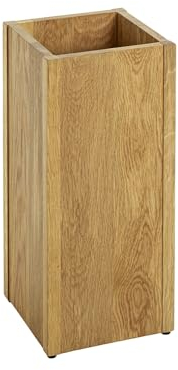 möbelando Schirmständer >54349< in Eiche, Massivholz - 20x45x20cm (BxHxT)