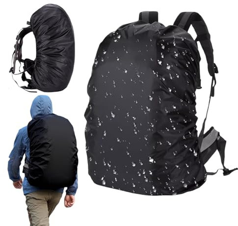 ZDL Cubierta Mochila Impermeable,Protectores de Lluvia para Mochilas,Funda Impermeable para Mochila,Fundas Lluvia para Mochilas,para Senderismo, Camping, Ciclismo